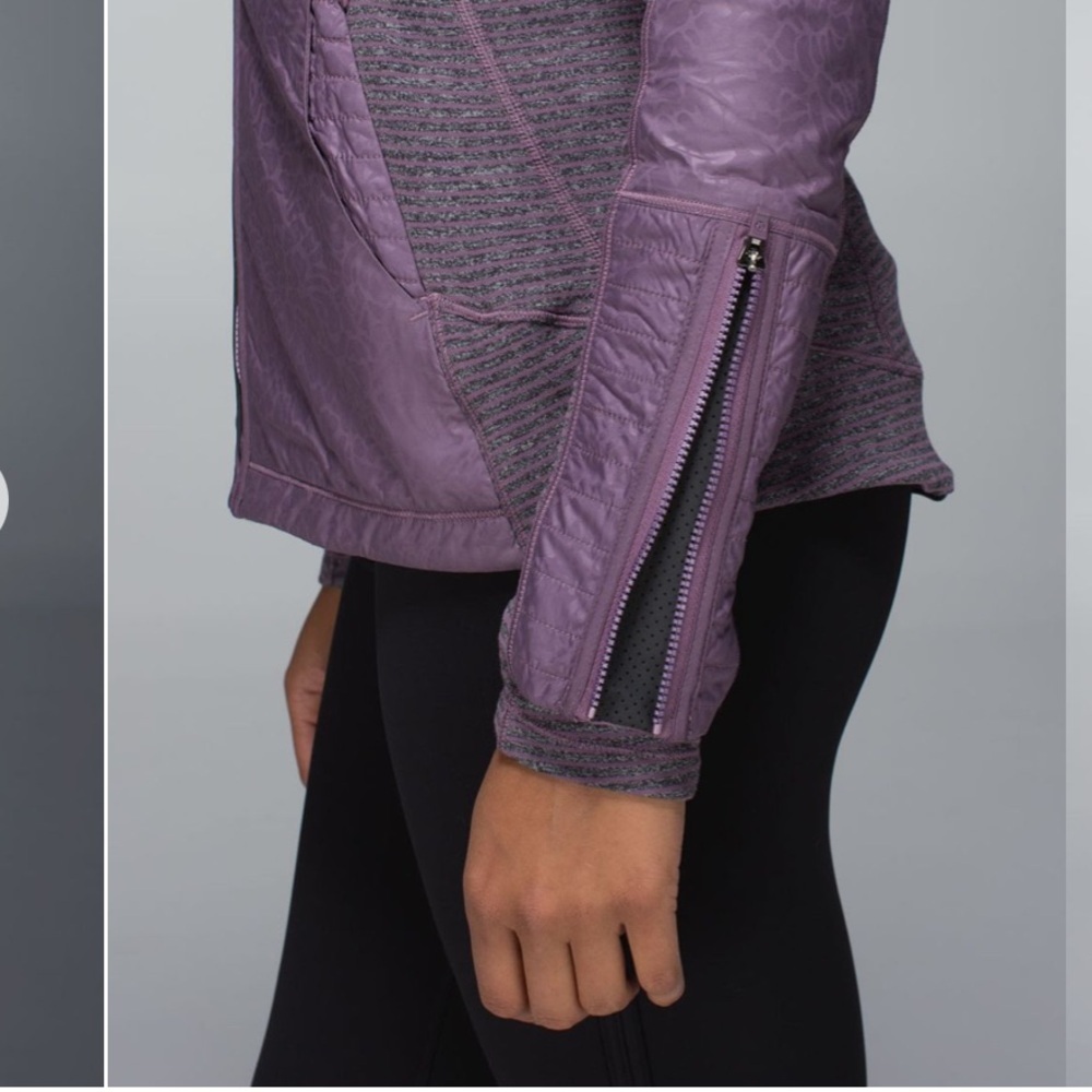 lululemon athletica Rebel Runner jacket Women's Lavender suze8 - Picture 16 of 16